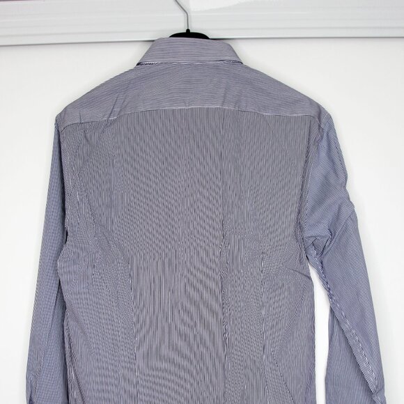 BNWT SS18 TIGER OF SWEDEN BRODIE STRIPED SHIRT 41 - Picture 2 of 11